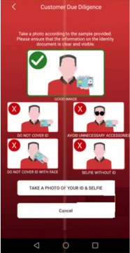 Take Selfie Photo With Your ID / Passport